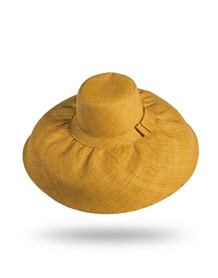 Плажна шапка - 9792 жълт