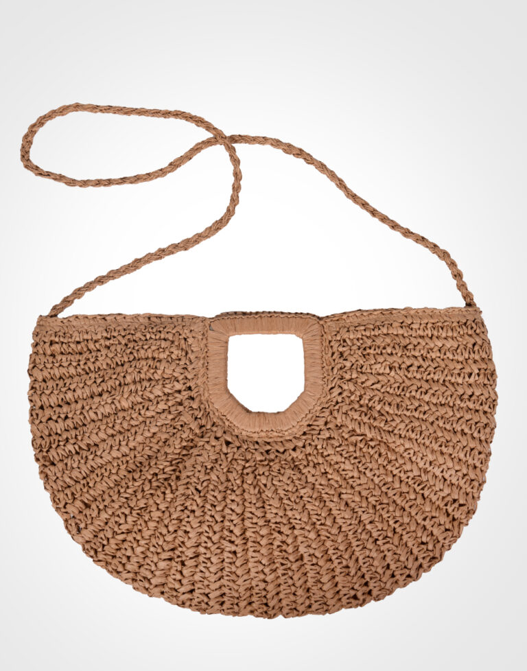 Плетена плажна чанта