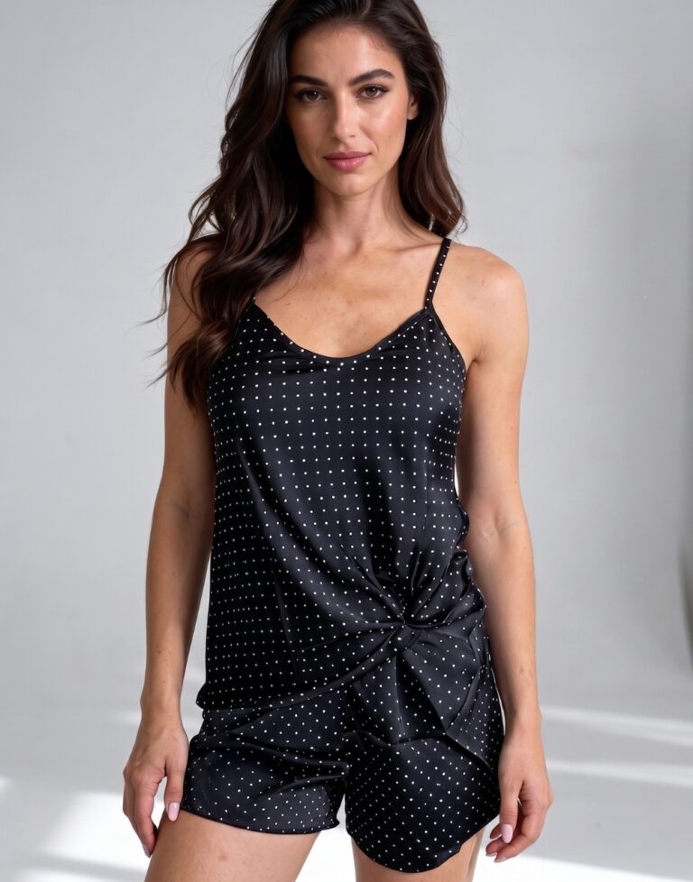 Satin dreams - black