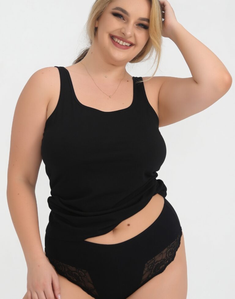 Корсаж Cotton Comfort - 4711 черен